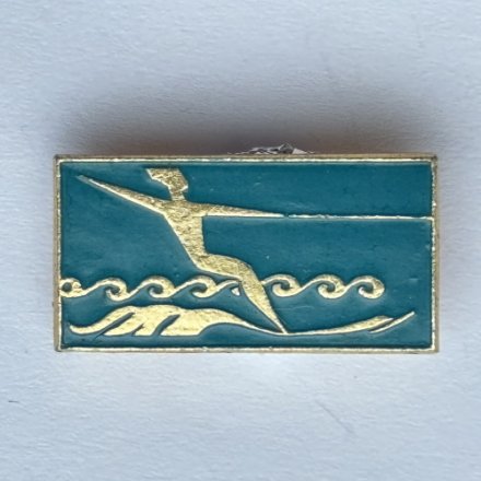 Значок. Водные лыжи. Водные виды спорта