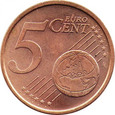 Сан-Марино 5 евроцентов 2006 год - Башня Гуаита