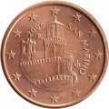 Сан-Марино 5 евроцентов 2006 год - Башня Гуаита