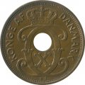 Дания 5 эре 1940 год - Король Кристиан X