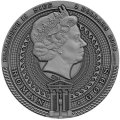 Ниуэ 2 доллара 2018 год - Богиня войны Беллона (Боги Древнего Рима)