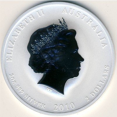 Австралия 2 доллара 2010 год