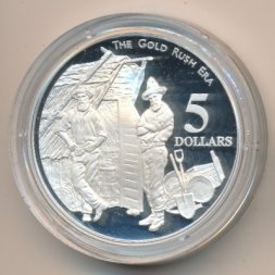 Австралия 5 долларов 1995 год