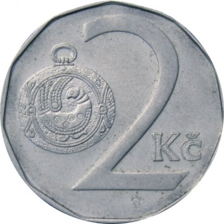 Чехия 2 кроны 1994 год - МД Яблонец-над-Нисой
