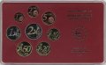 Евро серия Proof Германия 2002 год - Монетный двор «D» (8 монет)
