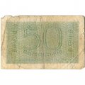 Третий Рейх (Германия) 50 рейхспфеннигов 1939 - 1945 год - Немецкие оккупационные территории - VG