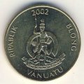Вануату 2 вату 2002 год - Океаническая раковина