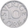 Швеция 10 эре 1987 год - Король Карл XVI Густав