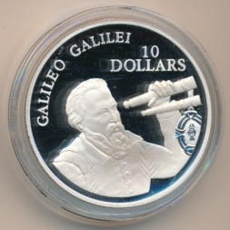 Монета Науру 10 долларов 1994 год