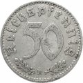 Третий Рейх 50 рейхспфеннигов 1940 год (В)