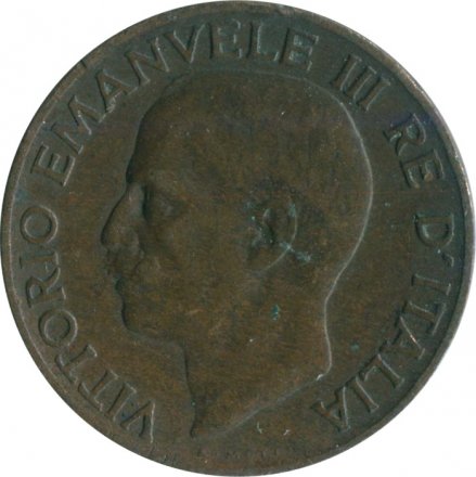 Италия 5 чентезимо 1930 год