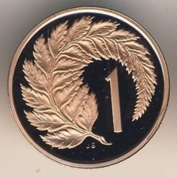 Новая Зеландия 1 цент 1985 год