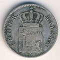 Бавария 3 крейцера 1851 год