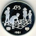 Мальта 5 фунтов 1981 год