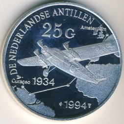 Антильские острова 25 гульденов 1994 год