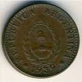 Аргентина 1 сентаво 1939 год