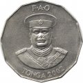 Тонга 50 сенити 2002 год
