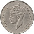 Восточная Африка 1 шиллинг 1950 год - Георг VI. Лев (H)