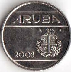 Аруба 25 центов 2003 год