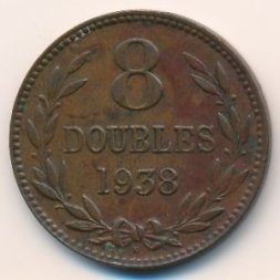 Гернси 8 дублей 1938 год