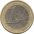 Австрия 1 евро 2002 год - Моцарт