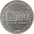 Венесуэла 100 боливаров 2004 год