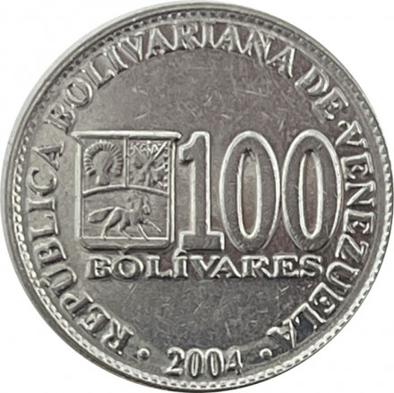 Венесуэла 100 боливаров 2004 год