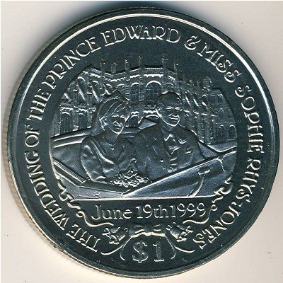 Либерия 1 доллар 1999 год