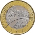 Финляндия 5 евро 2015 год - Спорт - Фигурное катание