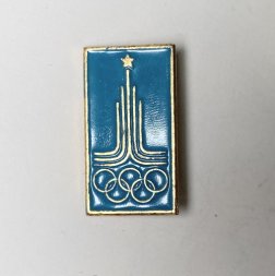 Значок Эмблема Олимпийские игры 1980 Москва