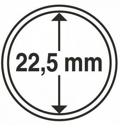 Капсула для хранения монет диаметром 22,5 мм (Россия)