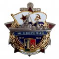 Знак Участник обороны Кронштадта. ЭМ &quot;Свирепый&quot; 1941-1945