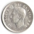 Канада 10 центов 1950 год