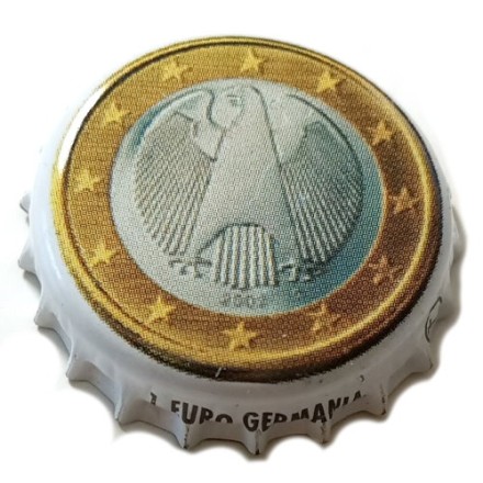 Пробка Италия - 1 Euro Germania