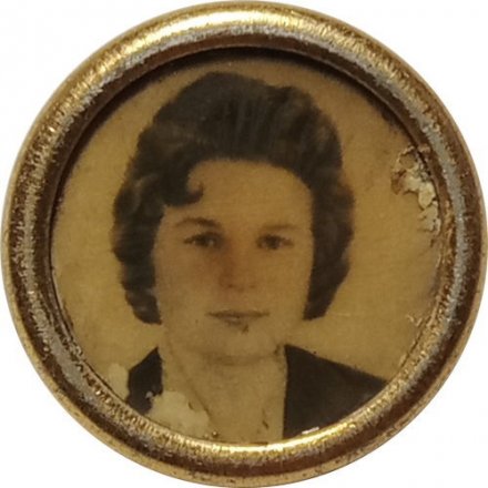 Значок Космонавт Валентина Терешкова, булавка - VF