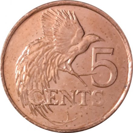 Тринидад и Тобаго 5 центов 2010 год