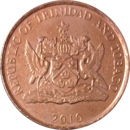 Тринидад и Тобаго 5 центов 2010 год