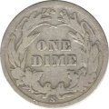 США 1 дайм (10 центов) 1905 год (S)