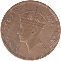 Сейшелы 5 центов 1948 год - Король Георг VI