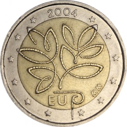 Финляндия 2 евро 2004 год - Расширение Европейского Союза