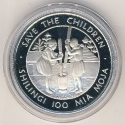Танзания 100 шиллингов 1990 год