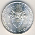 Ватикан 1000 лир 1982 год