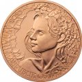 Австрия 10 евро 2023 год -  Язык цветов &quot;Незабудка&quot;