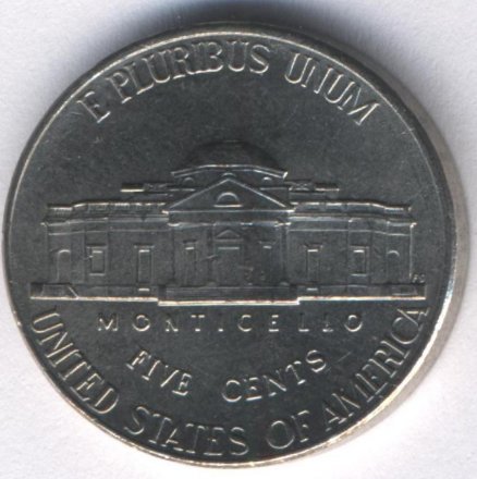 США 5 центов 2009 год (P)