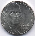 США 5 центов 2009 год (P)