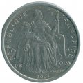 Французская Полинезия 2 франка 2003 год 