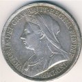 Великобритания 1 крона 1893 год