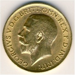 Великобритания 1 соверен 1914 год
