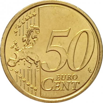 Ватикан 50 евроцентов 2018 год - Франциск