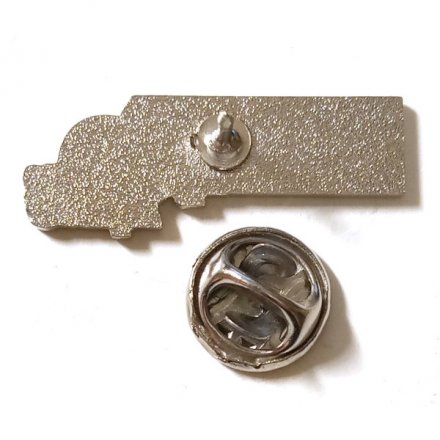 Значок РУСАЛ. 45 лет БрАЗ. Братский алюминиевый завод (на цанге)